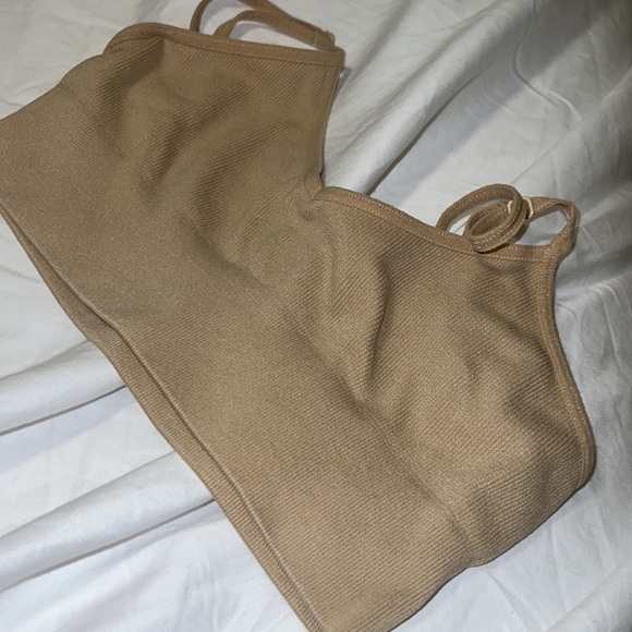 TALULA Seamless Bra Top - Small - Sand Buff - Picture 6 of 7
